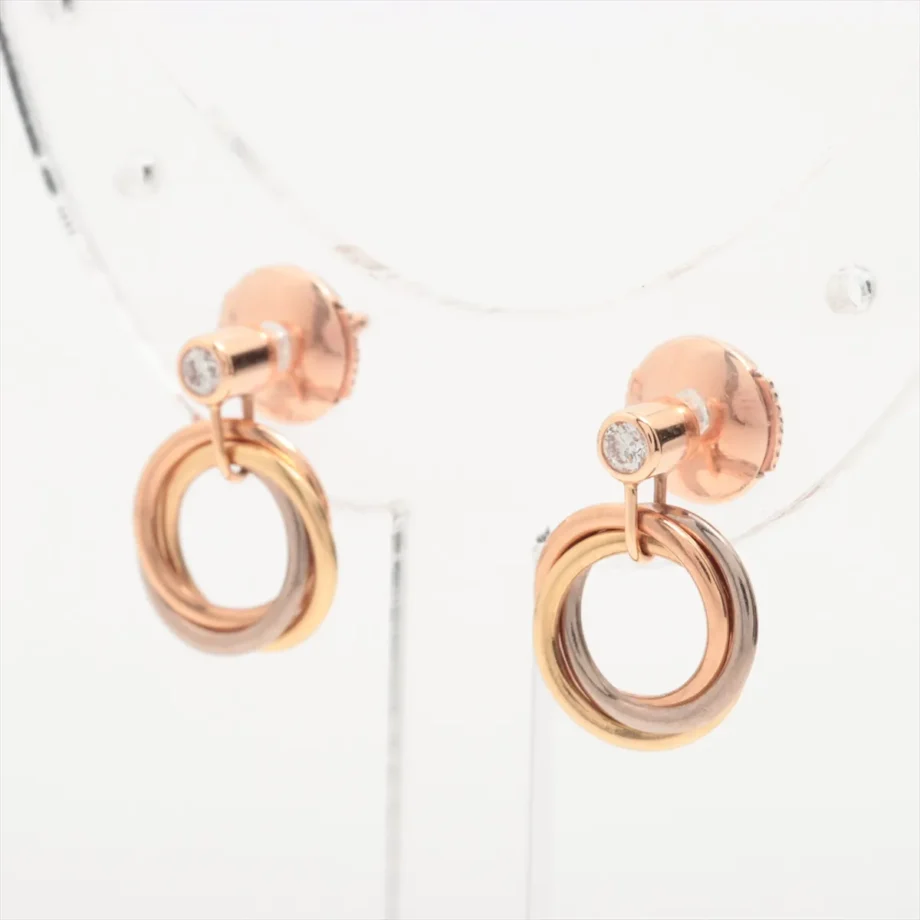 Cartier Trinity earring diamond Piercing