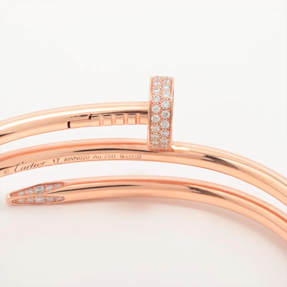 Cartier Juste un Clou diamond Bracelet gold