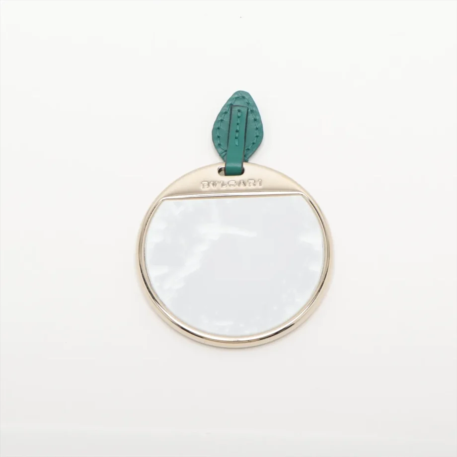 Bulgari Serpenti Leather Shoulder Bag Green