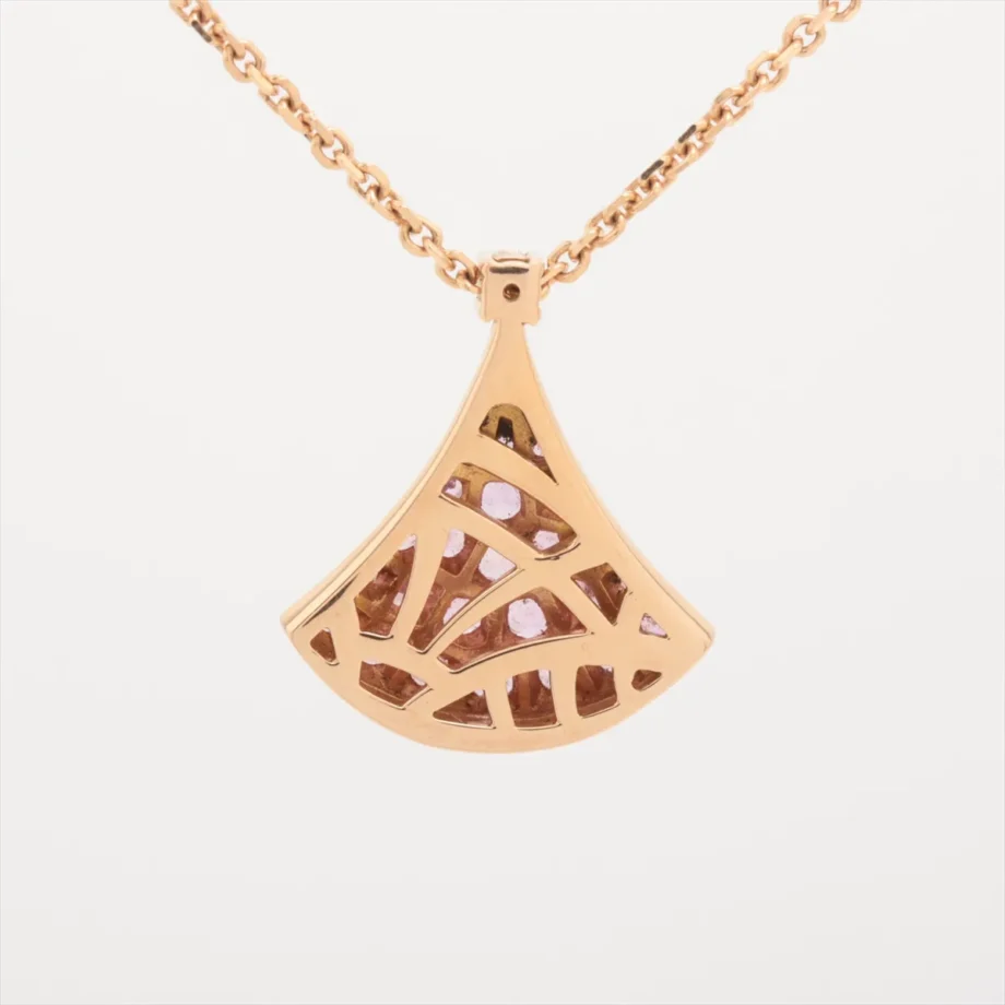 Bvlgari Diva Dream Pink sapphire diamond Necklace