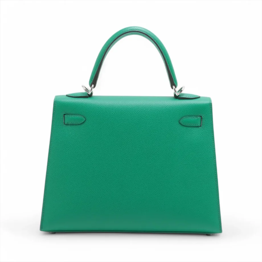 Hermes Kelly 25 Veau Epsom Vale Jade