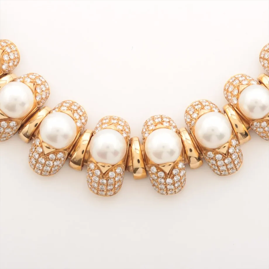 Bvlgari Pearl diamond Necklace