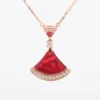 Bvlgari Diva Dream Carnelian diamond Necklace