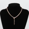 Bvlgari Serpenti Viper diamond Necklace 353037