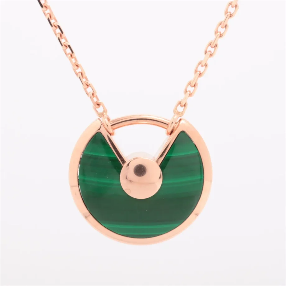 Cartier Amulette Malachite Necklace