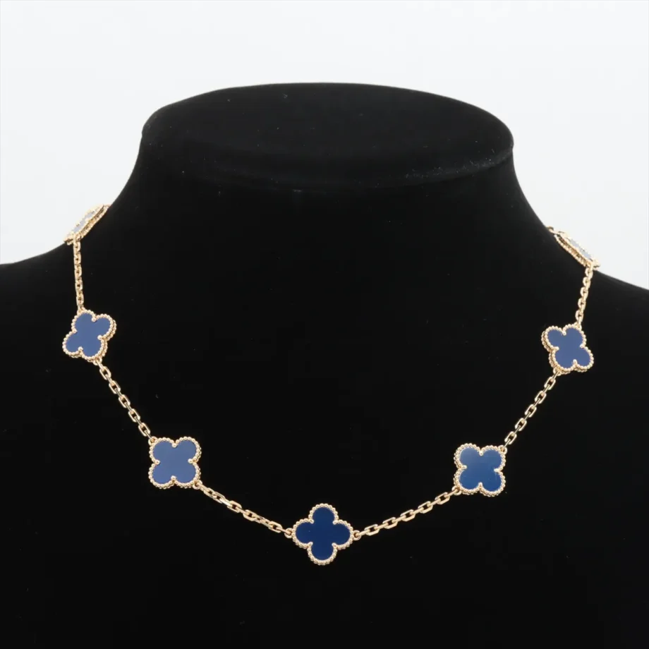 Vintage Alhambra necklace 10 motifs Van Cleef & Arpels