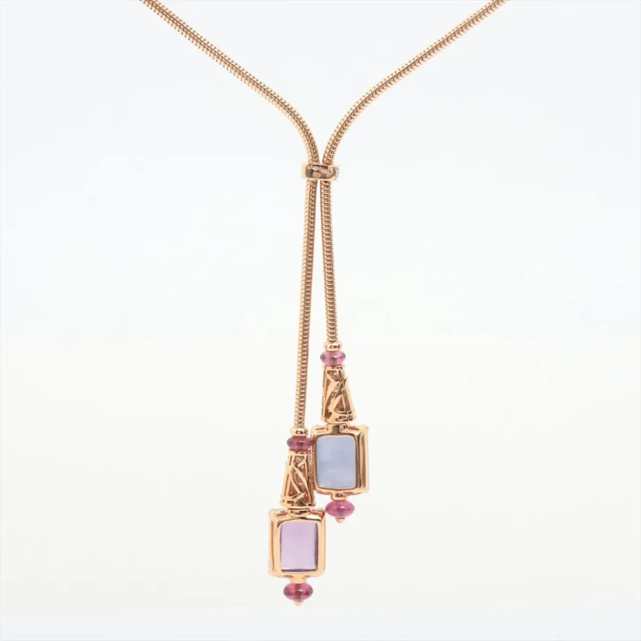 Bvlgari Muza Amethyst Chalcedony Necklace