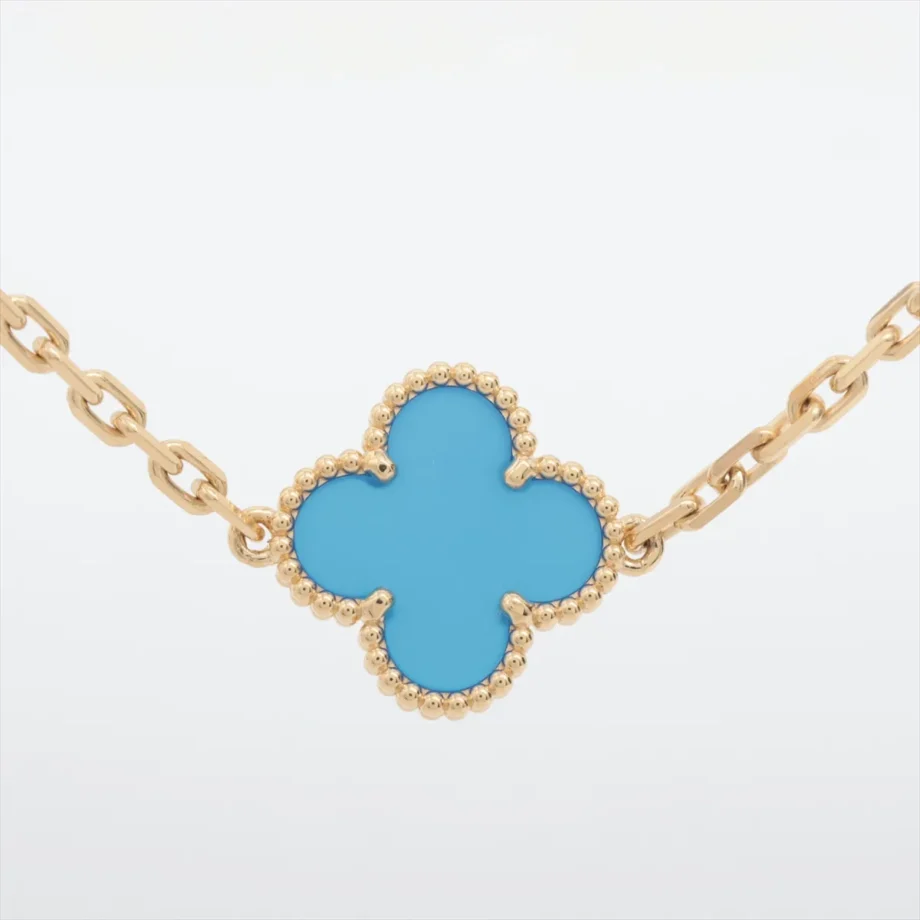 Vintage Alhambra necklace 10 motifs Van Cleef & Arpels