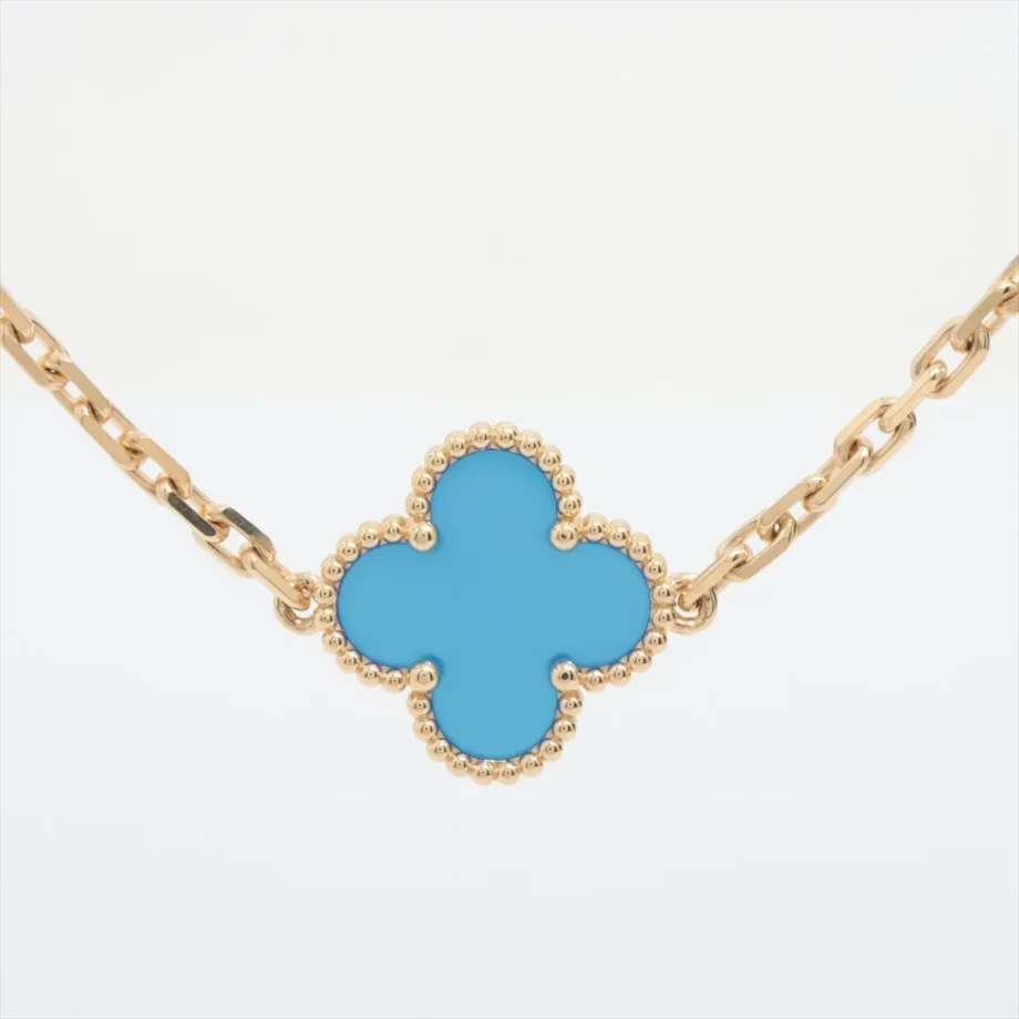 Vintage Alhambra necklace 10 motifs Van Cleef & Arpels