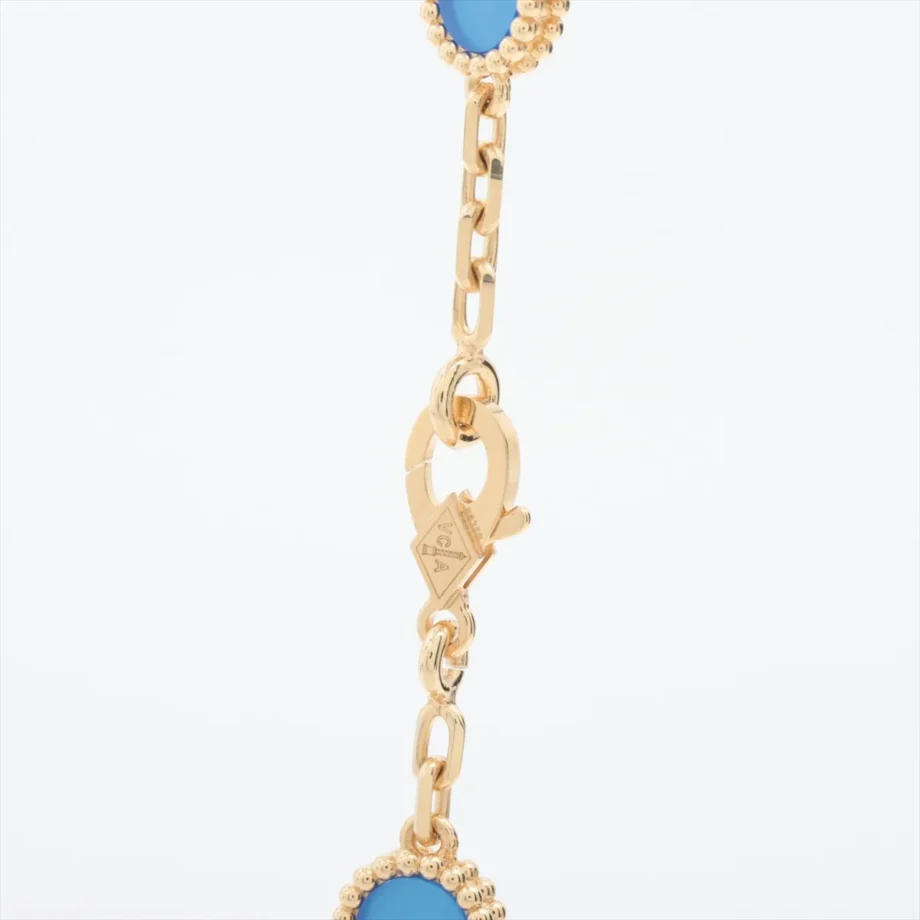 Vintage Alhambra necklace 10 motifs Van Cleef & Arpels
