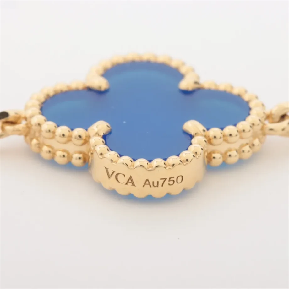 Vintage Alhambra necklace 10 motifs Van Cleef & Arpels