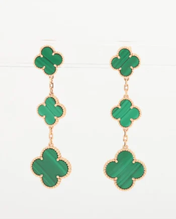 Magic Alhambra earrings 3 motifs Van Cleef & Arpels