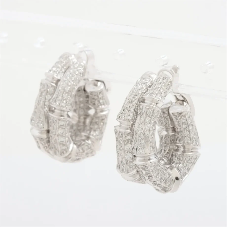 Cartier Bamboo diamond Earrings