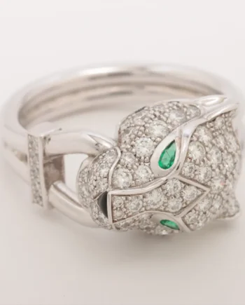 Cartier Panthère Cartier Emerald Onyx Ring