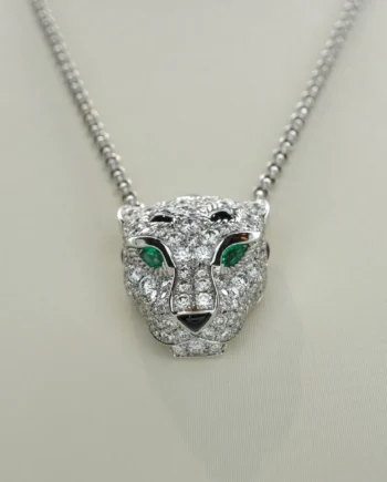 Panthère de Cartier pendant paved Necklace